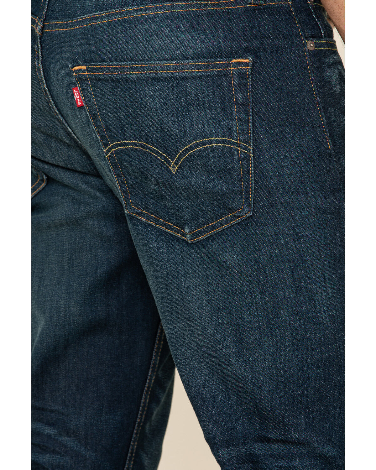Image #4 - Levi's Men's 514 Burch Med Stretch Regular Straight Leg Jeans, Blue, hi-res