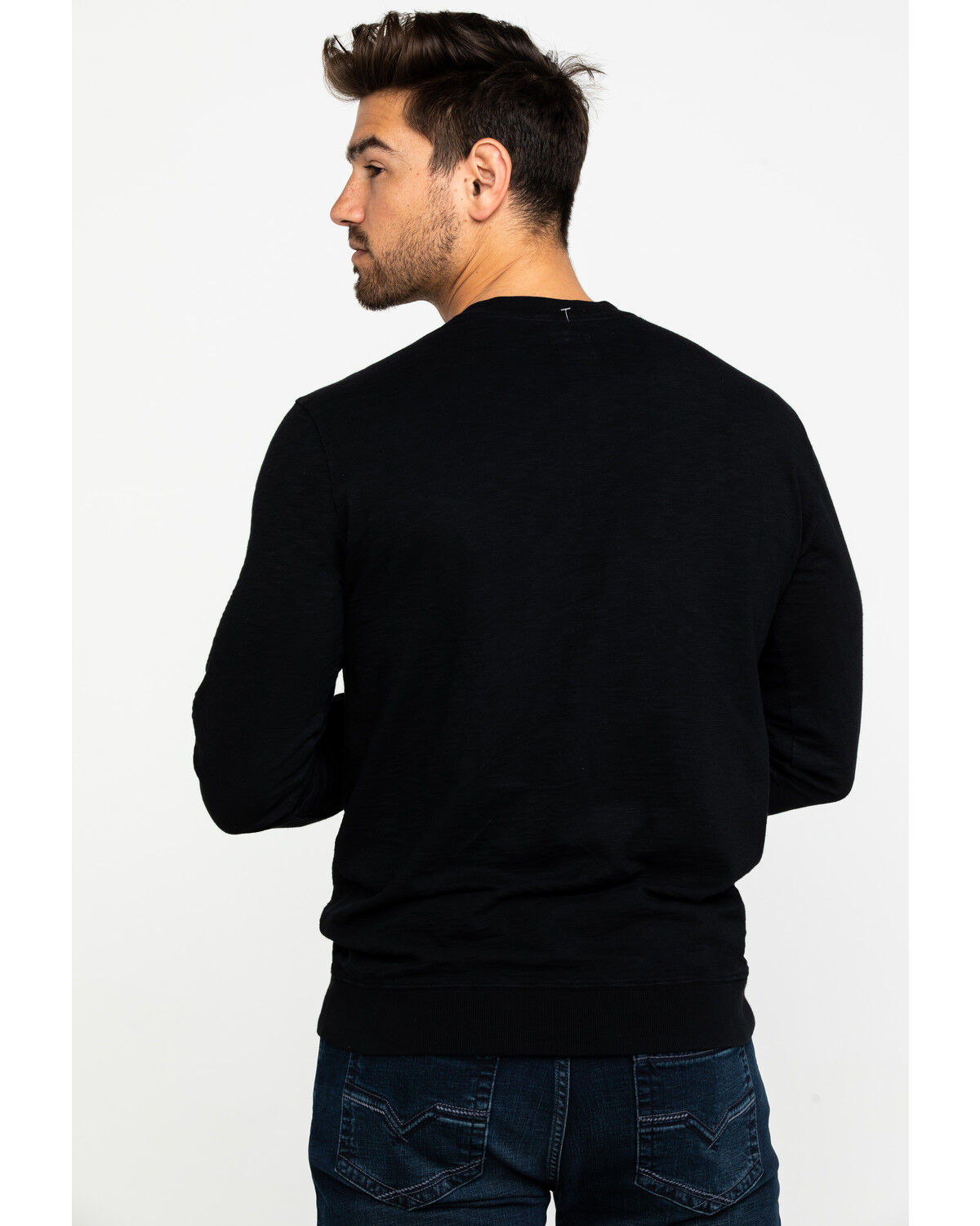 Image #2 - Moonshine Spirit Men's Tacoma Distressed Wash Pullover Long Sleeve Shirt , , hi-res