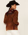 Double D Ranch Women's Sunitah Zip-Front Suede Jacket , Tan, hi-res