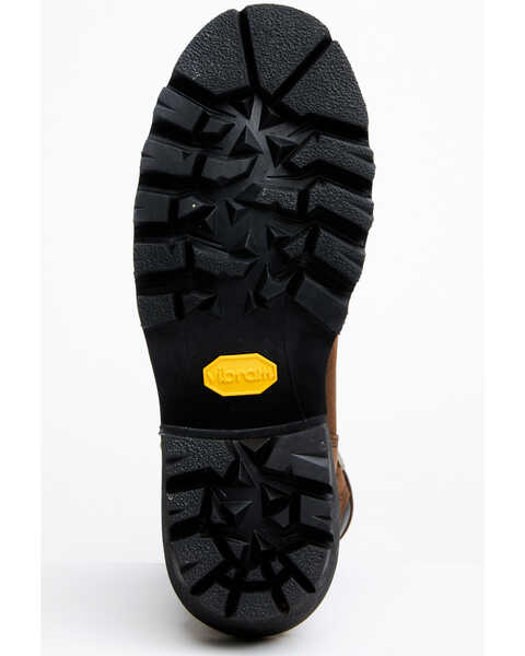 Image #6 - Hawx Men's Lineman Lace-Up Waterproof Work Boot - Composite Toe, Brown, hi-res