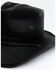 Hawx Men's Black Outback Weathered Cotton Sun Work Hat , Black, hi-res