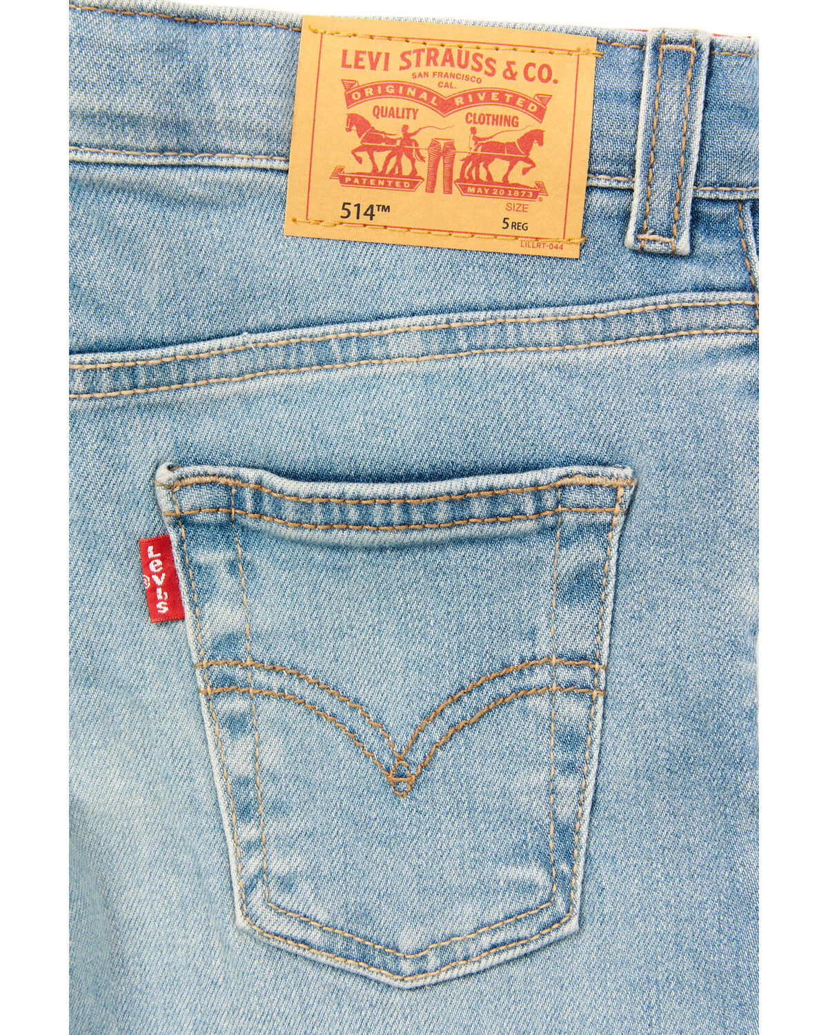Image #4 - Levi's Boys' 514 Straight Leg Jeans, , hi-res