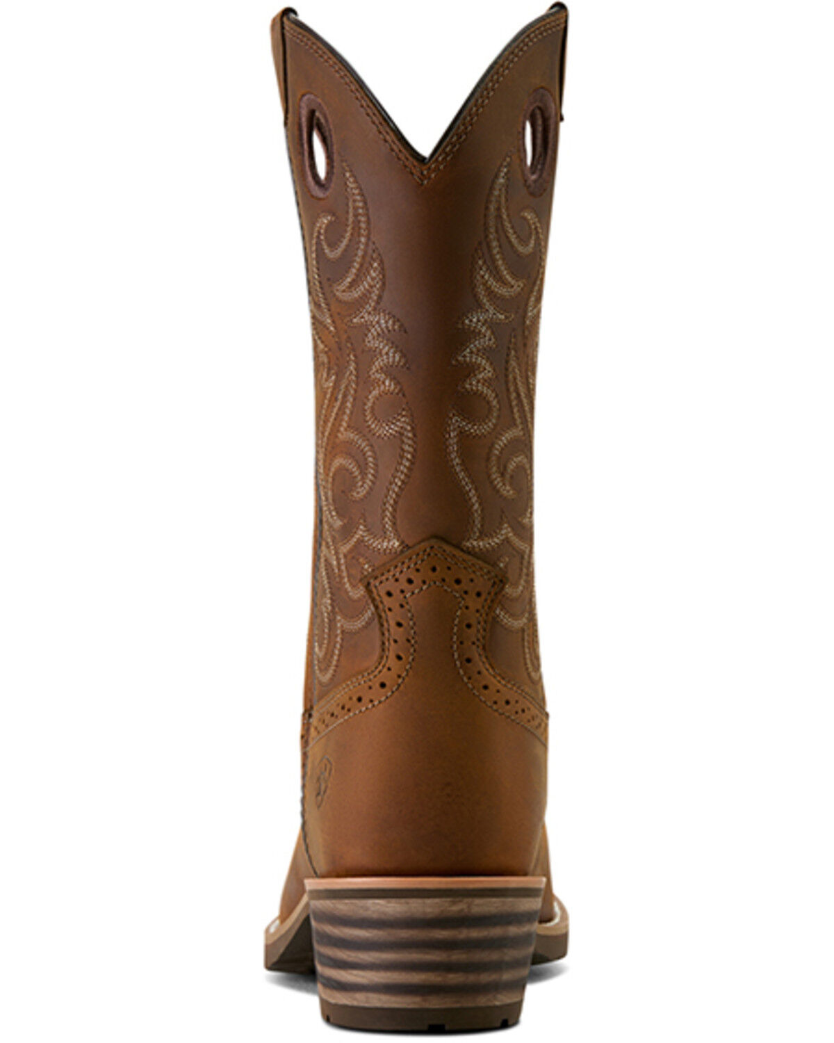 Image #3 - Ariat Men's Hybrid Roughstock Distressed Performance Western Boots - Square Toe, Brown, hi-res