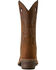 Image #3 - Ariat Men's Hybrid Roughstock Distressed Performance Western Boots - Square Toe, Brown, hi-res