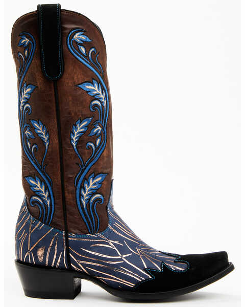 Image #2 - Yippee Ki Yay by Old Gringo Women's Elva Western Boots - Snip Toe , Brown, hi-res