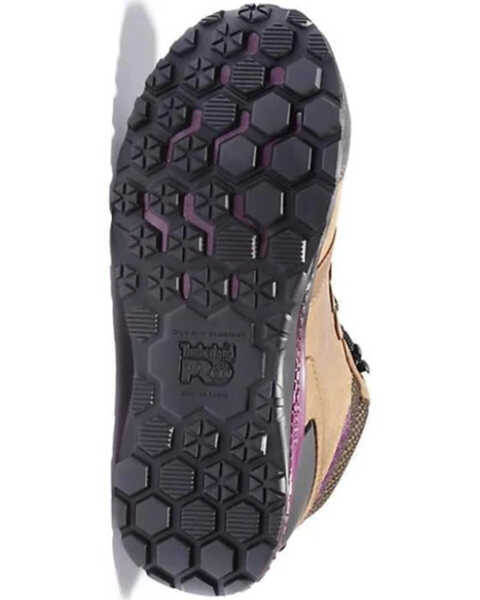 Image #4 - Timberland Women's Reaxion Waterproof Work Boots - Composite Toe , Brown, hi-res