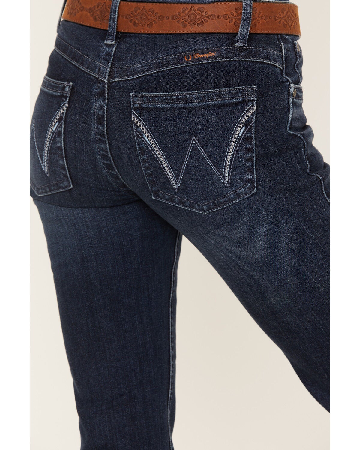Wrangler Women's Q Baby Mid Rise Cut Ultimate Riding Jean, Boot S 並行輸入品