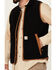 Image #3 - Carhartt Men's Black Relaxed Fit Zip-Front Fleece Vest - Tall, Black, hi-res