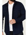 Image #3 - Brothers and Sons Men's Burley Long Sleeve Button Down Flannel Shirt, Navy, hi-res