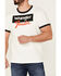 Image #3 - Wrangler X Fender Men's Logo Graphic Ringer T-Shirt, White, hi-res
