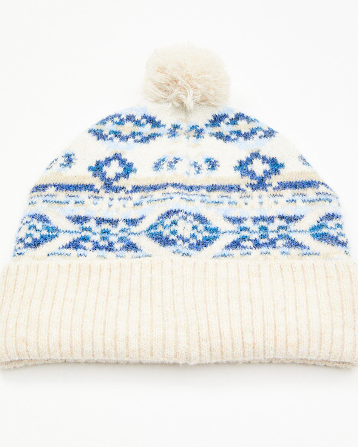Image #1 - Idyllwind Women's Hensley Southwestern Beanie, Ivory, hi-res
