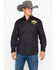 Image #5 - Wrangler Men's WNFR 60th Anniversary Long Sleeve Western Shirt, Black, hi-res