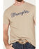 Image #3 - Wrangler Men's Rope Logo Short Sleeve Graphic T-Shirt, Tan, hi-res