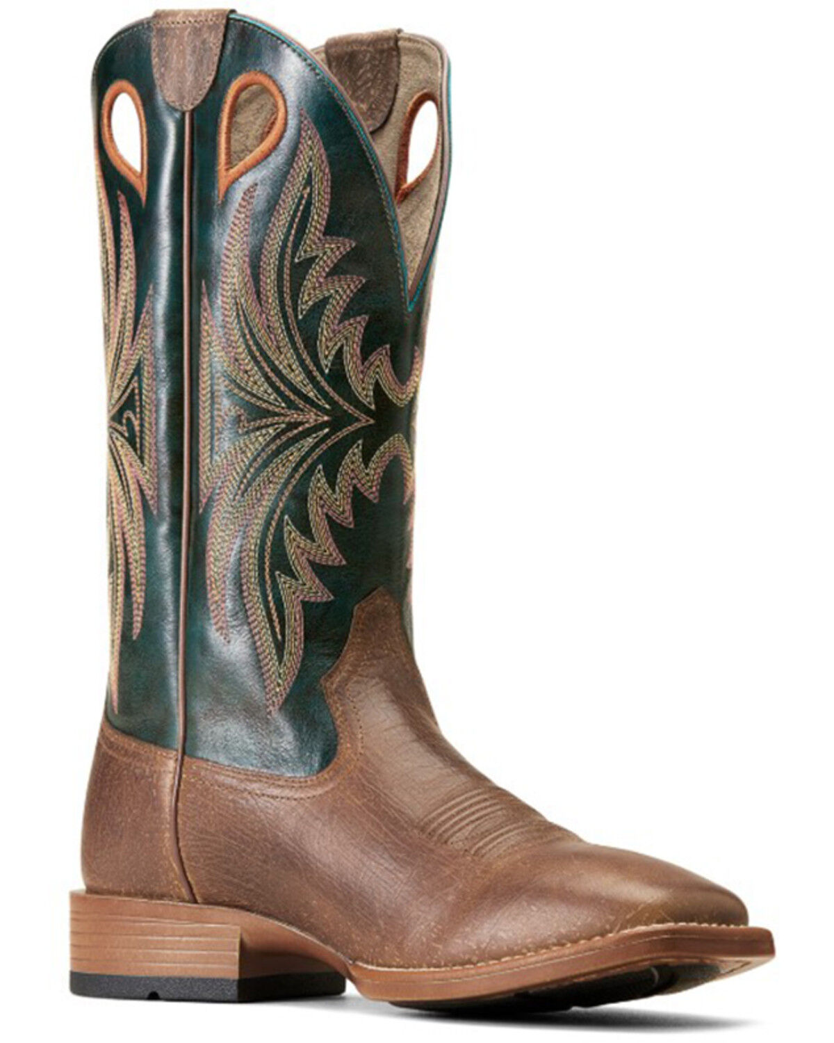 Image #1 - Ariat Men's Granger Ultra Western Boots - Broad Square Toe, Brown, hi-res