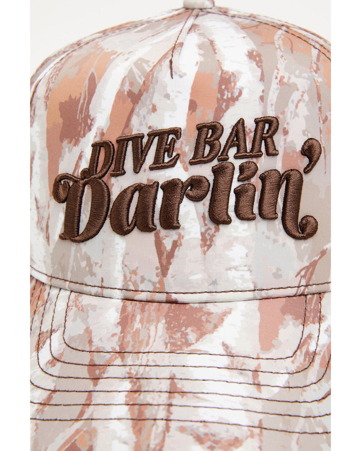 Image #2 - Idyllwind Women's Dive Bar Darlin' Camo Ball Cap, Camouflage, hi-res