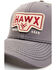 Image #2 - Hawx Men's Logo Patch Ball Cap, Grey, hi-res