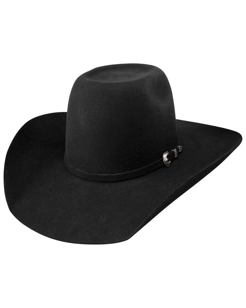 Resistol Black Pay Window Jr. Western Hat, Black, hi-res