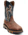 Image #1 - Cody James Men's Decimator Western Work Boots - Composite Toe, Brown, hi-res