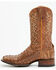 Cody James Men's Exotic Caiman Tail Western Boots - Broad Square Toe , Brown, hi-res
