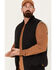 Image #2 - Hawx Men's Quilted Nylon Work Vest, Black, hi-res