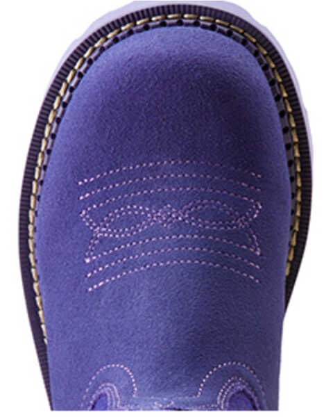 Image #4 - Ariat Women's Fatbaby Western Boots - Round Toe   , Purple, hi-res