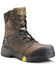 Image #1 - Kodiak Men's 8" Carbine Waterproof Work Boots - Composite Toe, Brown, hi-res