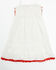 Image #3 - Yura Girls' Maxi Embroidered Western Dress, White, hi-res