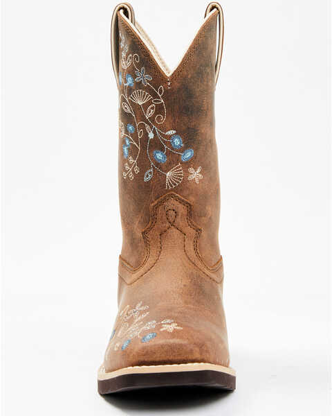 Image #5 - Shyanne Women's Hollie Western Performance Boots - Broad Square Toe, Brown, hi-res