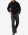 Image #5 - Ariat Men's Rebar Workman Bearded Skull Hoodie, Black, hi-res