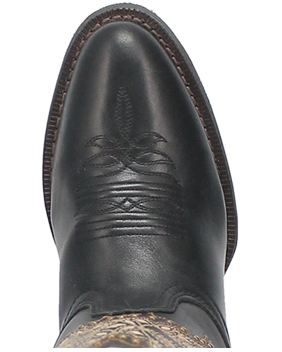 Image #6 - Laredo Women's Journee Western Boots - Round Toe, Black, hi-res