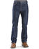 Image #2 - Levi's Men's 517 Dark Slim Bootcut Indigo Flex Jeans, Indigo, hi-res