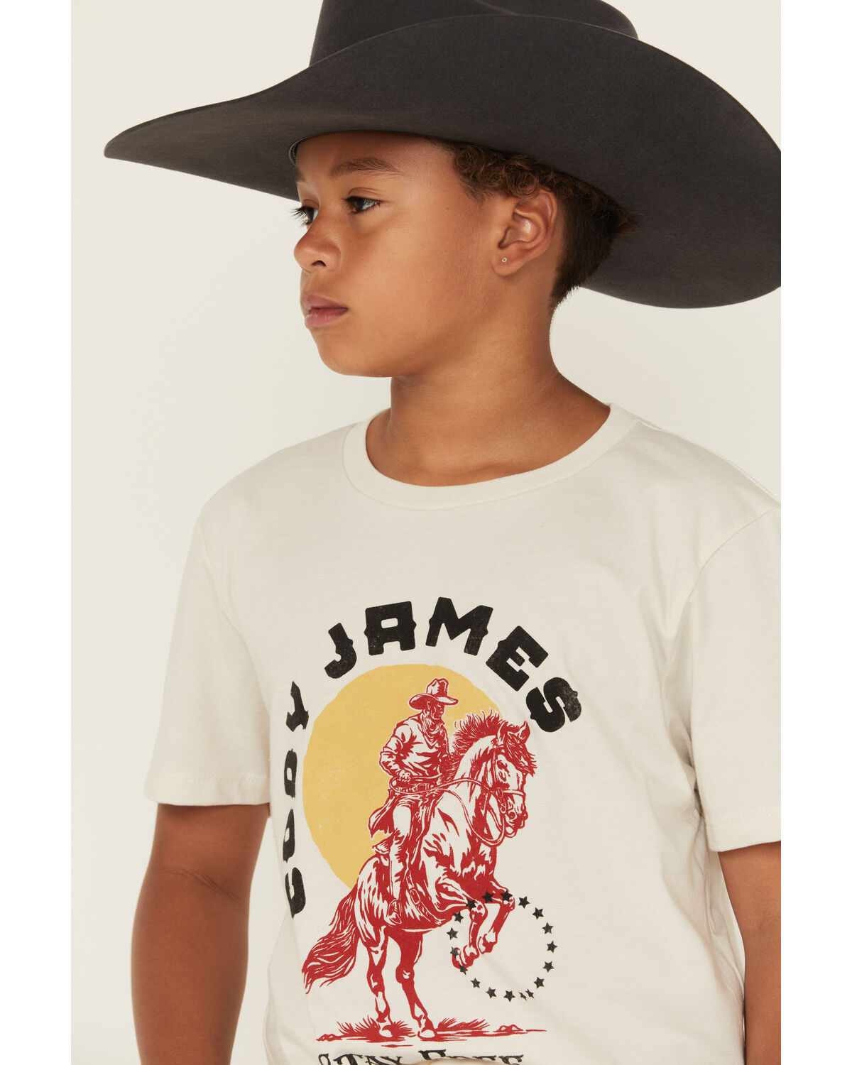 Image #2 - Cody James Boys' Stay Free Short Sleeve Graphic T-Shirt, Cream, hi-res