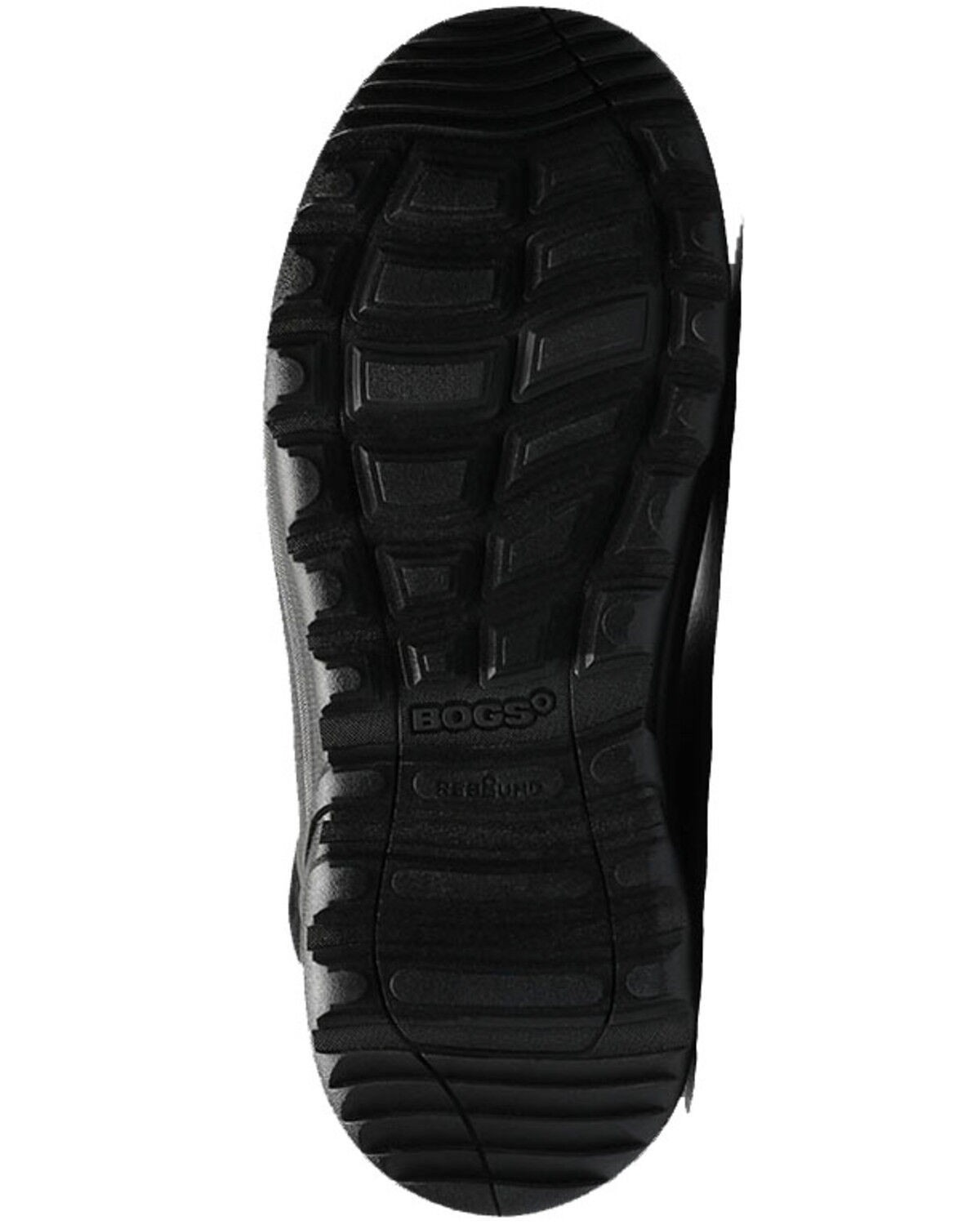 Image #4 - Bogs Men's Bozeman Mid Insulated Work Boots - Soft Toe, Black, hi-res