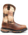 Image #2 - Cody James Men's Camo Flag Decimator Work Boot - Composite Toe, Brown, hi-res