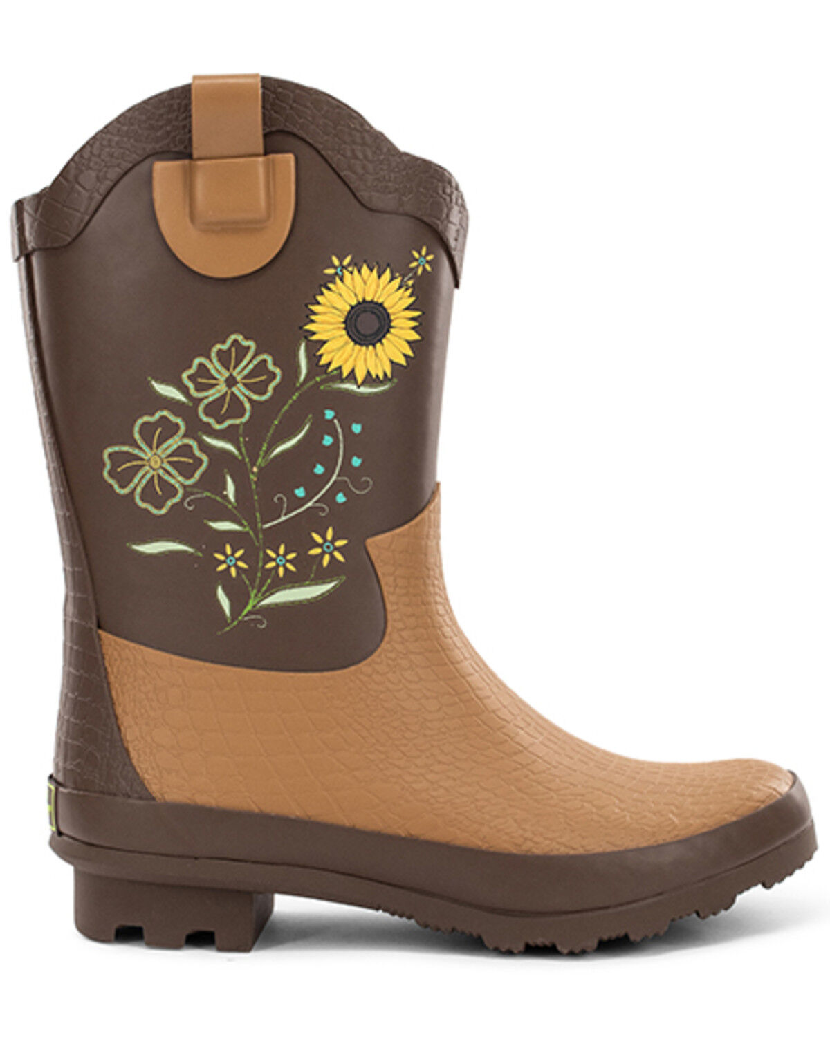 Image #2 - Western Chief Women's Sunflower Midwestern Mid Waterproof Boots, Brown, hi-res