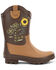 Image #2 - Western Chief Women's Sunflower Midwestern Mid Waterproof Boots, Brown, hi-res