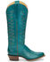 Image #2 - Justin Women's Whitley Western Boots - Snip Toe, Turquoise, hi-res