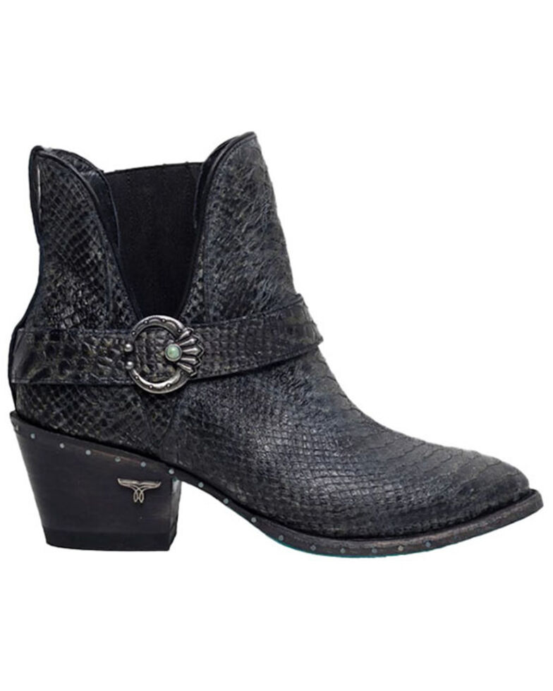 Lane Women's Mattie Fashion Booties - Round Toe, Black, hi-res