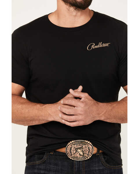Image #3 - Pendleton Men's River Logo Short Sleeve Graphic T-Shirt, Charcoal, hi-res