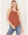 Idyllwind Women's Alpine Super Embellished Tank , Pecan, hi-res
