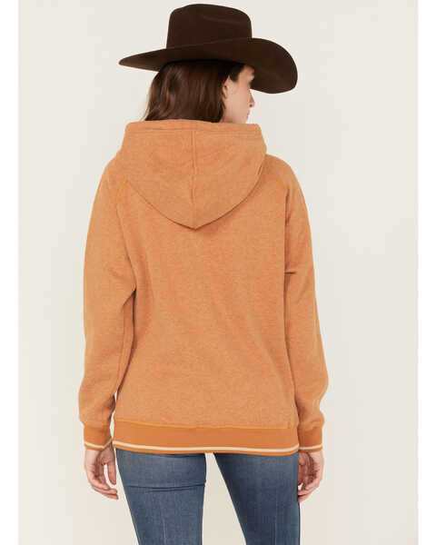 Image #4 - Kimes Ranch Women's Two Scoops Logo Pullover Fleece Hoodie , Rust Copper, hi-res