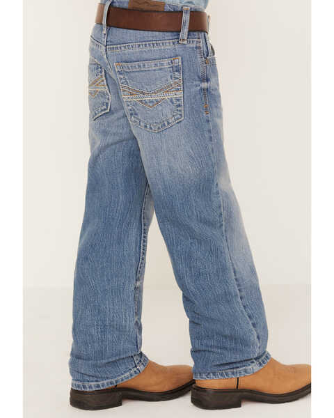 Image #3 - Cody James Little Boys' Medium Wash Dalton Relaxed Bootcut Jeans, Medium Wash, hi-res