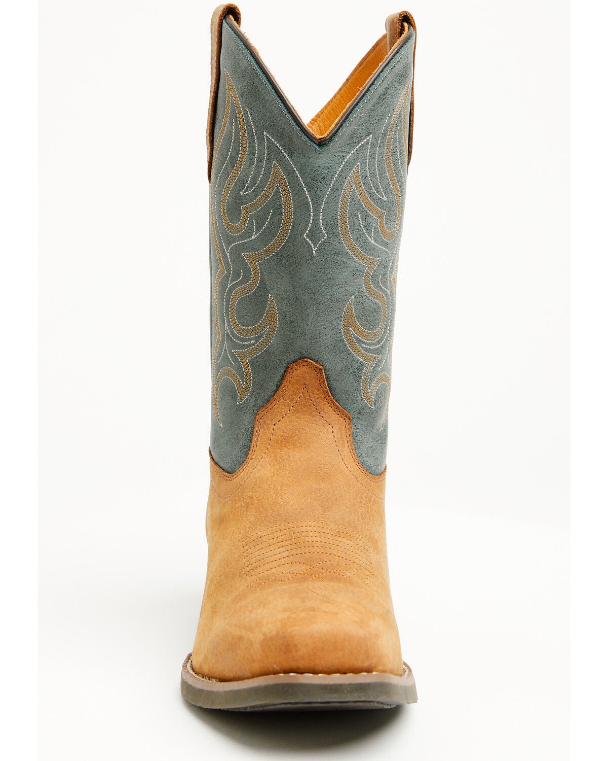 Image #4 - Cody James Ace&trade; Western Boots - Broad Square Toe, Blue, hi-res