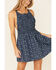 Image #2 - Free People Women's Petunia Mini Dress, Black, hi-res