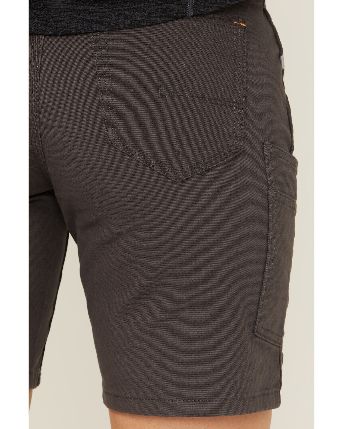 Image #4 - Ariat Women's Rebar Gray DuraStretch Made Tough Work Shorts, Grey, hi-res