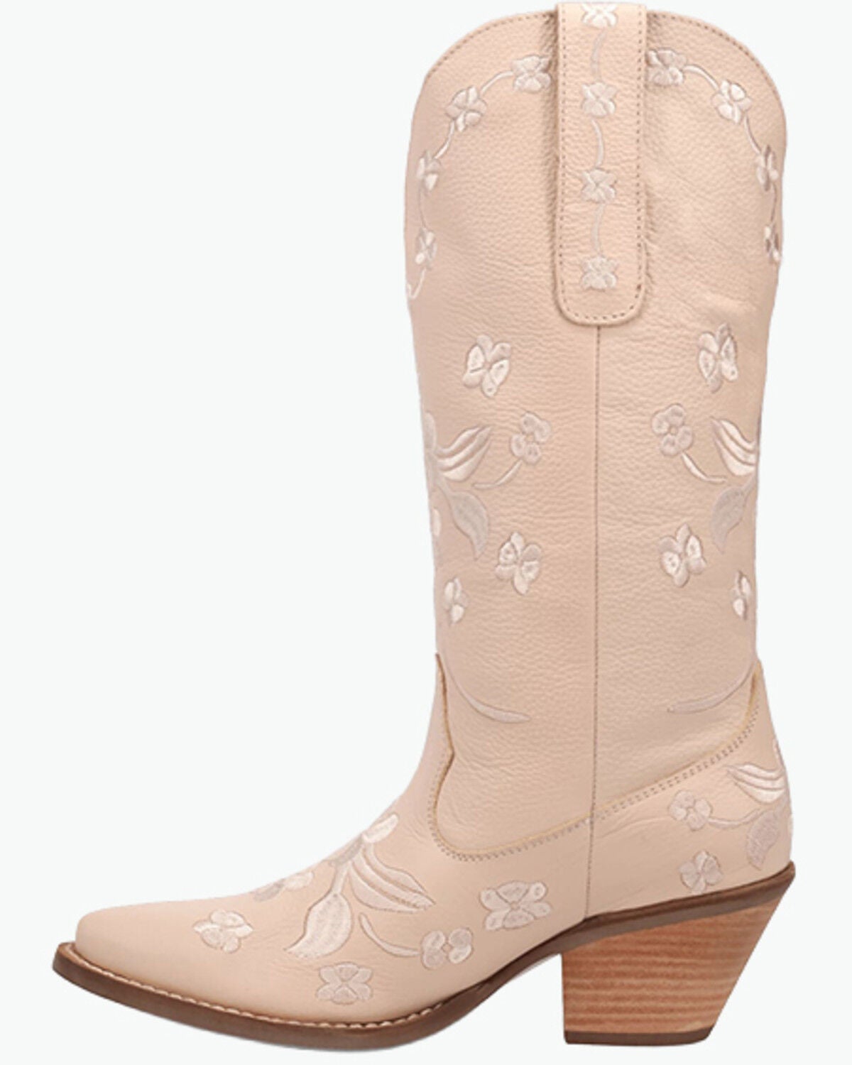 Image #3 - Dingo Women's Love Bug Embroidered Western Boots - Round Toe, Sand, hi-res