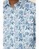 Rough Stock By Panhandle Men's Defiance Stretch Floral Print Long Sleeve Western Shirt , White, hi-res