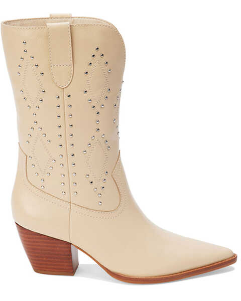 Image #2 - Matisse Women's Cascade Western Boots - Pointed Toe , Beige, hi-res