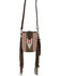 Image #1 - Scully Women's Woven Fringe Handbag, Brown, hi-res