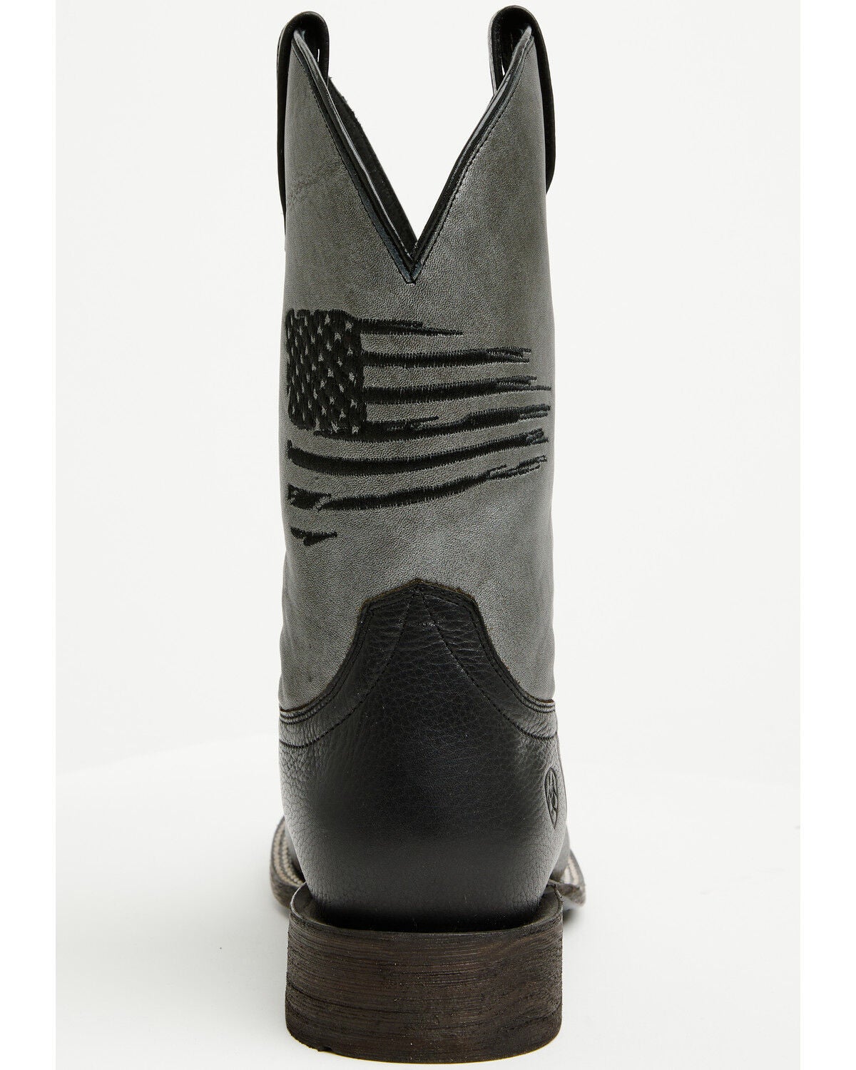 Image #5 - Ariat Men's Circuit Patriot Western Boots - Broad Square Toe, Black, hi-res